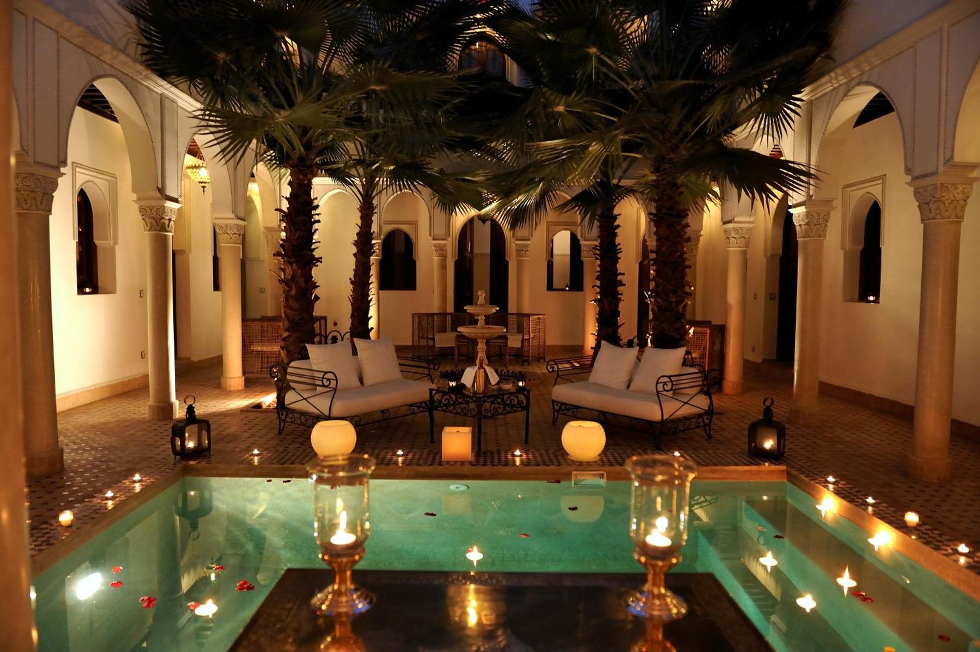 Riad Le Jardin D'Abdou Marrakesh Eksteriør bilde The hotel's courtyard